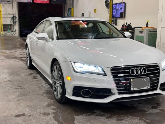 Audi A7 complete Paint Job - we specialize in repairing all types of Audis with precision and care. Whether it's a minor dent or major collision, our expert team ensures your Audi is restored to its original condition. Trust us with your Audi today! Audi A7 complete Paint Job - we specialize in repairing all types of Audis with precision and care. Whether it's a minor dent or major collision, our expert team ensures your Audi is restored to its original condition. Trust us with your Audi today!