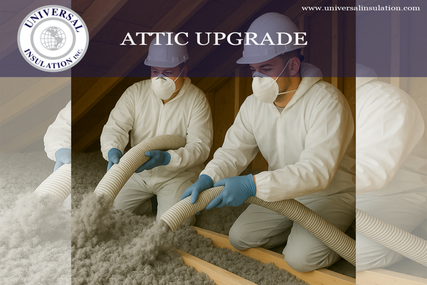 Attic Upgrade Service - Upgrade your attics insulation today by blowing in our super air-tight Cellulose insulation! Attic Upgrade Service - Upgrade your attics insulation today by blowing in our super air-tight Cellulose insulation!