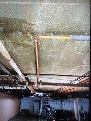 Pinhole Leak In a 3/4 Copper Pipe Repair (PROPRESS) - Pinhole Water Leak 3/4 Copper line Pinhole Leak In a 3/4 Copper Pipe Repair (PROPRESS) - Pinhole Water Leak 3/4 Copper line