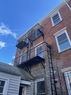 Fire Escape Inspection N. Attleborough - North Shore Ironwork is committed to excellence In every aspect of our business. We uphold a standard of integrity bound by fairness, honesty, and personal responsibility. Our distinction is the quality of service we bring to our customers. Accurate knowledge of our trade combined with ability is what makes us true professionals. Above all, we are watchful of our customers' interests, and make their concerns the basis of our business. Fire Escape Inspection N. Attleborough - North Shore Ironwork is committed to excellence In every aspect of our business. We uphold a standard of integrity bound by fairness, honesty, and personal responsibility. Our distinction is the quality of service we bring to our customers. Accurate knowledge of our trade combined with ability is what makes us true professionals. Above all, we are watchful of our customers' interests, and make their concerns the basis of our business.
