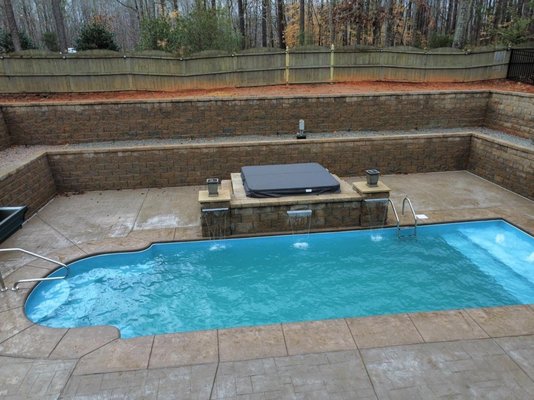 BYL Installs 2023 - Here is a collection of our fiberglass pools, hybrid pools, above ground pools, hot tubs, swim spas and more from the last year!