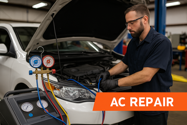 🧊 AC REPAIR SERVICE - Your vehicle’s air conditioning system is more than just comfort — it's an essential system that ensures clear visibility, protects internal components from excess heat, and keeps you safe on the road.
🚗 How It Works:
Your car’s AC system relies on a refrigerant that cycles through a compressor, condenser, expansion valve, and evaporator. The refrigerant absorbs heat from the cabin and releases it outside, providing that refreshing cool air. Sensors and controls help regulate temperature and flow.
🔧 Common AC Components We Service:
Compressor – the heart of the system, pressurizes refrigerant
Condenser – removes heat from the refrigerant
Evaporator – cools air before it enters the cabin
Receiver/dryer or accumulator – removes moisture and contaminants
Expansion valve/orifice tube – regulates refrigerant flow
AC lines and hoses – carry refrigerant
Blower motor & cabin air filter – circulate and clean the air
❄️ Why Regular Service Is Critical:
Prevents costly breakdowns and compressor failure
Keeps the system clean and leak-free
Maintains cold air performance during peak heat
Extends the lifespan of AC components
🛠️ At Tip-Top Auto, we provide full AC diagnostics, leak testing, recharging, and replacement of faulty parts. We use quality refrigerants and OE-standard components to ensure long-lasting performance.
📍620 New Leicester Hwy, Asheville, NC
📞 Call: 828-882-9095
📱 Text: 828-882-9068
🌐 Visit: TipTopAutoNC.com 🧊 AC REPAIR SERVICE - Your vehicle’s air conditioning system is more than just comfort — it's an essential system that ensures clear visibility, protects internal components from excess heat, and keeps you safe on the road.
🚗 How It Works:
Your car’s AC system relies on a refrigerant that cycles through a compressor, condenser, expansion valve, and evaporator. The refrigerant absorbs heat from the cabin and releases it outside, providing that refreshing cool air. Sensors and controls help regulate temperature and flow.
🔧 Common AC Components We Service:
Compressor – the heart of the system, pressurizes refrigerant
Condenser – removes heat from the refrigerant
Evaporator – cools air before it enters the cabin
Receiver/dryer or accumulator – removes moisture and contaminants
Expansion valve/orifice tube – regulates refrigerant flow
AC lines and hoses – carry refrigerant
Blower motor & cabin air filter – circulate and clean the air
❄️ Why Regular Service Is Critical:
Prevents costly breakdowns and compressor failure
Keeps the system clean and leak-free
Maintains cold air performance during peak heat
Extends the lifespan of AC components
🛠️ At Tip-Top Auto, we provide full AC diagnostics, leak testing, recharging, and replacement of faulty parts. We use quality refrigerants and OE-standard components to ensure long-lasting performance.
📍620 New Leicester Hwy, Asheville, NC
📞 Call: 828-882-9095
📱 Text: 828-882-9068
🌐 Visit: TipTopAutoNC.com
