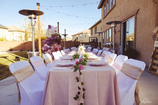 Event decorations - We provide table decor and set ups. Event decorations - We provide table decor and set ups.