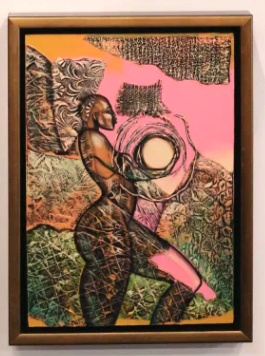 EXQUISITE AFRICAN ART - The Gallery fancies itself a cultural oasis: walls are camouflaged with an eclectic mix of framed art, bronze sculpture and wood carvings abound, and a music selection that keeps visitors guessing.  At the core is Gallery Founder, Wisson West, who seems to transform the space on a whim.  He spends leisure time building elaborate props and furnishings (like the roving display panels, cowry-embellished side-tables, and coveted ten-foot totem poles) and concealing them cleverly in plain sight.