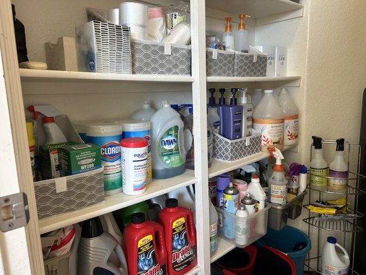 Airbnb Clean Up - I helped a client streamline and organize their Airbnb storage system to maximize efficiency, accessibility, and guest readiness. By creating clear zones, optimizing inventory flow, and implementing sustainable systems, the space now supports seamless turnovers and stress-free management. Airbnb Clean Up - I helped a client streamline and organize their Airbnb storage system to maximize efficiency, accessibility, and guest readiness. By creating clear zones, optimizing inventory flow, and implementing sustainable systems, the space now supports seamless turnovers and stress-free management.