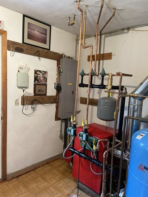 Oil boiler replacement gas boiler replacement - Oil boiler replacement New burner taco pumps and check valves replaced