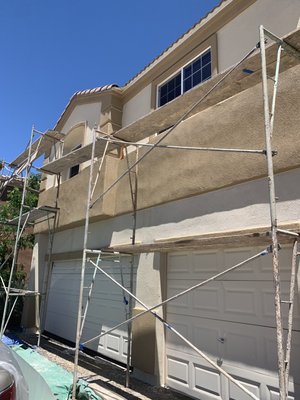 Best warranty!! - This beautiful home was Restuccoed over a very thin base coat and texture painted finish with only top of the line materials and expertise to achieve a 15 yr warranty