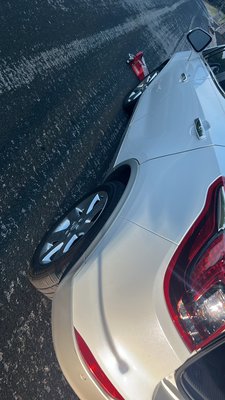 Spare tire replacement. - Caught a flat don’t worry we can help. Give us a call! Spare tire replacement. - Caught a flat don’t worry we can help. Give us a call!