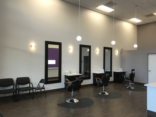 Beauty Salon Remodel - Remodel entire shop for client. Have done several of these for same client throughout Inland Empire. Beauty Salon Remodel - Remodel entire shop for client. Have done several of these for same client throughout Inland Empire.