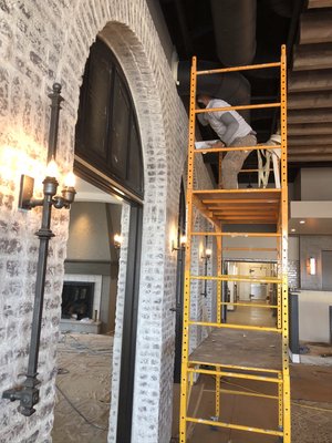 New Biaggi’s Bloomington, IL. Commercial painting, tile, and trim work. - New ground up restaurant painting project New Biaggi’s Bloomington, IL. Commercial painting, tile, and trim work. - New ground up restaurant painting project