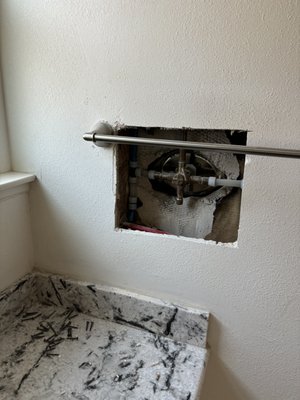 Drywall repairs - With plumbing issues and water leaks There will be openings on Drywall or Stucco to get to the plumbing I can help you make it look like nothing happened Drywall repairs - With plumbing issues and water leaks There will be openings on Drywall or Stucco to get to the plumbing I can help you make it look like nothing happened