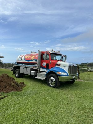 Haiku Cesspool Pumping - Cesspool was over 20+ feet deep and required 2 loads to be hauled out before it was emptied. Haiku Cesspool Pumping - Cesspool was over 20+ feet deep and required 2 loads to be hauled out before it was emptied.