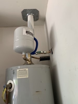 Water heater expansion tank installation - note, these do not function to give more hot water, they function to release pressure from the water heater so it doesn't explode
Chances are high that you don't realize how much hot water you use in your home - which is why installing a water heater expansion is a good idea for you! The expansion piece is to release pressure from the water heater so it doesn't explode. Contact the professionals at Jim's Plumbing today! Water heater expansion tank installation - note, these do not function to give more hot water, they function to release pressure from the water heater so it doesn't explode
Chances are high that you don't realize how much hot water you use in your home - which is why installing a water heater expansion is a good idea for you! The expansion piece is to release pressure from the water heater so it doesn't explode. Contact the professionals at Jim's Plumbing today!