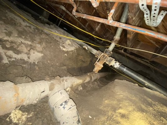 Whole house Redrain - Took out old cast-iron pipe and installed in new ABS pipe. Call us for any of your drain issues, we specialize in drains.