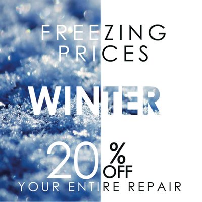 20% Winter Discount! - 20% Winter Discount!