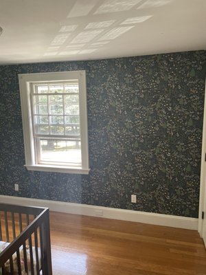 Wallpapering - Wallpaper installation (two examples) Wallpapering - Wallpaper installation (two examples)