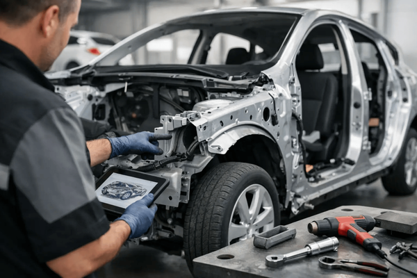 OEM Collision Repair Procedures Explained - After a crash, the difference between a proper repair and a cosmetic fix often comes down to OEM collision repair procedures. OEM (Original Equipment Manufacturer) procedures are the factory-approved instructions for inspecting, repairing, replacing, welding, calibrating, and reassembling a vehicle after damage.
Modern vehicles rely on advanced materials, sensors, ADAS safety systems, and complex electronics. A repair that looks good externally may still be unsafe if factory procedures are ignored. OEM guidelines specify how structural components are repaired, when parts must be replaced, required fasteners and adhesives, scan and calibration requirements, and EV battery safety procedures.
Following OEM procedures helps restore crash performance, airbag readiness, vehicle handling, corrosion protection, and the proper operation of cameras and radar systems. This is especially important for EVs, luxury vehicles, and newer models built with aluminum, ultra-high-strength steel, and advanced driver-assistance technology.
Insurance estimates do not determine how a vehicle should be repaired. The manufacturer does. A quality collision center follows factory standards, documents repairs properly, and works with insurers to ensure the vehicle is repaired correctly.
At Real Auto Body, OEM-certified repairs, manufacturer-approved procedures, and customer-focused service help restore vehicles safely and correctly. OEM Collision Repair Procedures Explained - After a crash, the difference between a proper repair and a cosmetic fix often comes down to OEM collision repair procedures. OEM (Original Equipment Manufacturer) procedures are the factory-approved instructions for inspecting, repairing, replacing, welding, calibrating, and reassembling a vehicle after damage.
Modern vehicles rely on advanced materials, sensors, ADAS safety systems, and complex electronics. A repair that looks good externally may still be unsafe if factory procedures are ignored. OEM guidelines specify how structural components are repaired, when parts must be replaced, required fasteners and adhesives, scan and calibration requirements, and EV battery safety procedures.
Following OEM procedures helps restore crash performance, airbag readiness, vehicle handling, corrosion protection, and the proper operation of cameras and radar systems. This is especially important for EVs, luxury vehicles, and newer models built with aluminum, ultra-high-strength steel, and advanced driver-assistance technology.
Insurance estimates do not determine how a vehicle should be repaired. The manufacturer does. A quality collision center follows factory standards, documents repairs properly, and works with insurers to ensure the vehicle is repaired correctly.
At Real Auto Body, OEM-certified repairs, manufacturer-approved procedures, and customer-focused service help restore vehicles safely and correctly.