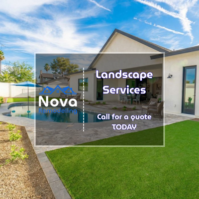 Professional Landscaping Services - Nova Remodeling enhances outdoor spaces with landscaping services near you. We design functional and attractive yards that boost curb appeal. Upgrade your property today. Call now. Professional Landscaping Services - Nova Remodeling enhances outdoor spaces with landscaping services near you. We design functional and attractive yards that boost curb appeal. Upgrade your property today. Call now.