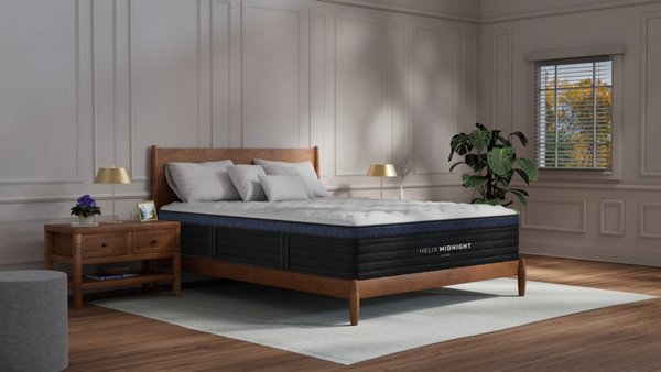 Helix Midnight Mattress - Mattress Now - Garner Store carries the Helix Midnight Mattress. Our customers love that they can try out the Helix Midnight Mattress in-store, with free same day or next day delivery for local buyers. You can also purchase online with free nationwide delivery, and we mirror all on-line prices so you are guaranteed the lowest prices. The Helix Midnight Mattress is Voted Best Mattress for Back Sleepers in 2025, according to U.S. News & World Report. The medium firm mattress features comfortable support for joints and is also great for those who typically toss and turn as well as combination sleepers. Helix Midnight Mattress - Mattress Now - Garner Store carries the Helix Midnight Mattress. Our customers love that they can try out the Helix Midnight Mattress in-store, with free same day or next day delivery for local buyers. You can also purchase online with free nationwide delivery, and we mirror all on-line prices so you are guaranteed the lowest prices. The Helix Midnight Mattress is Voted Best Mattress for Back Sleepers in 2025, according to U.S. News & World Report. The medium firm mattress features comfortable support for joints and is also great for those who typically toss and turn as well as combination sleepers.