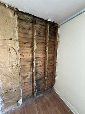 Water damage repair - Repaired water damage to house. Water damage repair - Repaired water damage to house.