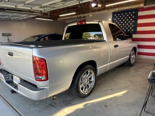 Dodge ram full interior/exterior detail + paint correction - This single cab short bed dodge truck came in for a complete interior/exterior detail and paint correction.
The paint was dull, low gloss, full of scratches, hazing, and other imperfections. After a single stage (some areas two stage) paint correction, it left looking like a brand new truck! Dodge ram full interior/exterior detail + paint correction - This single cab short bed dodge truck came in for a complete interior/exterior detail and paint correction.
The paint was dull, low gloss, full of scratches, hazing, and other imperfections. After a single stage (some areas two stage) paint correction, it left looking like a brand new truck!