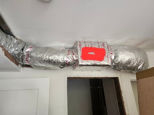 Air Handler replacement and duct&vent replacement in Miami Beach villa - AC replacement from the closet to the attic and air duct&vent replacement in one of the villas in Miami beach