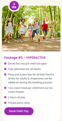 Field Trips - Ultimate field trip for day cares, schools, camps with unlimited open play