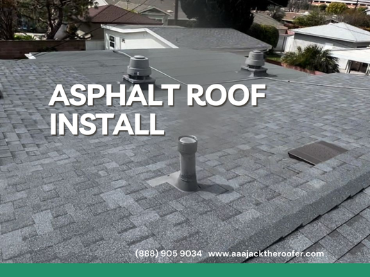 Asphalt Shingle Roof Install | Long Beach, CA - Asphalt Shingle Roof Install | Long Beach, CA