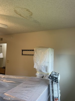 Bedroom color update - Client requested change color for bedroom with accent wall. She didn’t like lighter color and no longer accent wall. Room got painted one color all walls. From light to dark color. Bedroom color update - Client requested change color for bedroom with accent wall. She didn’t like lighter color and no longer accent wall. Room got painted one color all walls. From light to dark color.