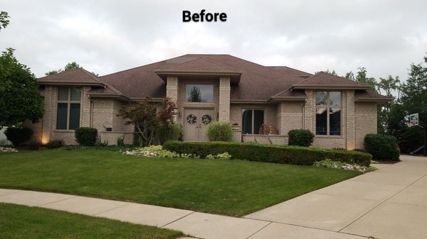 ROOF REPLACEMENT - This project was given to me because the owner heard so much about our company. The total square footage of this roof is 6000 sq. ft.. We started the project on July 23 2021 and completed on July 24 2021.Homeowner chose Owens Corning Duration Harbor Blue to replace the original brown color. It was a complete transformation of this house. ROOF REPLACEMENT - This project was given to me because the owner heard so much about our company. The total square footage of this roof is 6000 sq. ft.. We started the project on July 23 2021 and completed on July 24 2021.Homeowner chose Owens Corning Duration Harbor Blue to replace the original brown color. It was a complete transformation of this house.