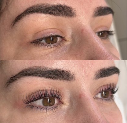 Korean lash lift & tint - A gentle keratin infused lifting system to boost your natural lashes. By lifting the lashes & tinting them you can say “I woke up like this” and carry on with your day just after rolling out of bed. We can leave as is (as seen in my photos) or if you want to customize the outcome and add some subtle extensions in and further add length and drama to your results Korean lash lift & tint - A gentle keratin infused lifting system to boost your natural lashes. By lifting the lashes & tinting them you can say “I woke up like this” and carry on with your day just after rolling out of bed. We can leave as is (as seen in my photos) or if you want to customize the outcome and add some subtle extensions in and further add length and drama to your results