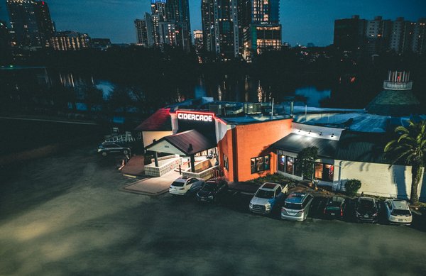Games. Drinks. Pizza & Wings. Good Things Still Happen. - Come button mash with us at Cidercade Austin, where $10 gets you unlimited play on 150+ arcade games.