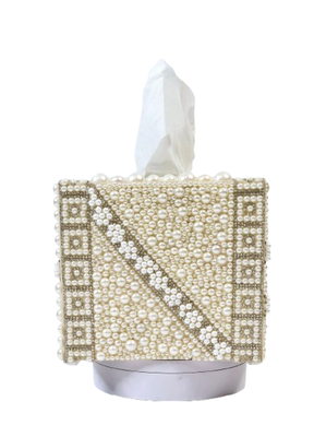 Tissue Box - This raw wooden tissue box beauty is handmade perfectly, made from wooden blocks, and measures 6.25 x 5.75 x 5.75. The box covers an average-sized vertical standing tissue box. It can be custom-decorated with mirrors, pearls, rhinestones, ribbons, and anything that blings! Tissue Box - This raw wooden tissue box beauty is handmade perfectly, made from wooden blocks, and measures 6.25 x 5.75 x 5.75. The box covers an average-sized vertical standing tissue box. It can be custom-decorated with mirrors, pearls, rhinestones, ribbons, and anything that blings!