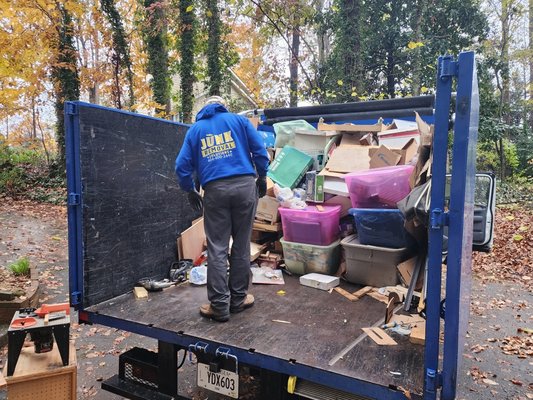 Garage Cleanout - Complete gargare cleanout! Are you getting ready to move or sell your home? If you have years of accumulated things clogging up your home, basement, or gargare, give us a call and let our pros help you clear the clutter. We help you with any junk removal problems that come up. Give us a call at 404-400-2440 and let us be your solution!  #garagecleanout#basementcleanout#homecleanout#junkremoval#veteranownedbusiness