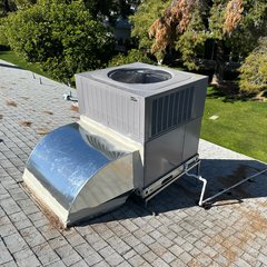 Alice W. - Installed a new 4-ton heat pump, including a new equipment stand and elbow for proper airflow and drainage. System was set, secured, and tested to ensure efficient, reliable operation. Alice W. - Installed a new 4-ton heat pump, including a new equipment stand and elbow for proper airflow and drainage. System was set, secured, and tested to ensure efficient, reliable operation.