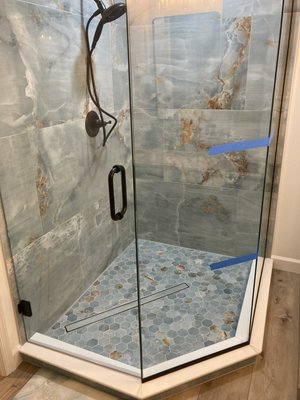 Renovations and Remodels - These here are some bathroom remodels/renovation, a couple bathtub to walk in showers, all new shower pans, drains, tile, flooring, vanities