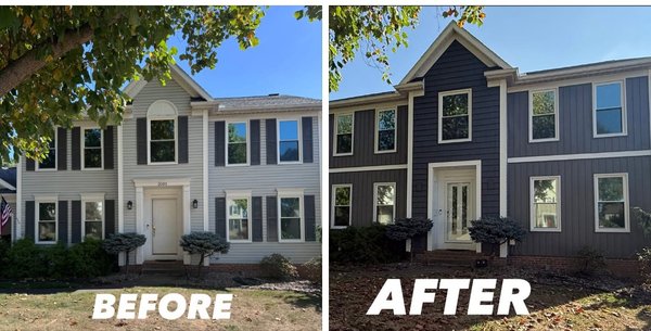 Siding Projects - Exterior renovations featuring modern siding- Blending modern style with timeless craftsmanship. Siding Projects - Exterior renovations featuring modern siding- Blending modern style with timeless craftsmanship.