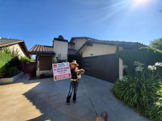 New Tile Roof - call us today for a free estimate! (909) 981-6498