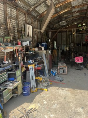 Junk removal, and organizing shop for a better work flow. - I had to move heavy equipment and clean up a pretty messy shop. I swept the floor and rearranged his equipment by the job he would need it for to improve work flow and productivity. I then loaded up all junk and debris then dumped it at the local dump so he wouldn’t have to deal with himself. Junk removal, and organizing shop for a better work flow. - I had to move heavy equipment and clean up a pretty messy shop. I swept the floor and rearranged his equipment by the job he would need it for to improve work flow and productivity. I then loaded up all junk and debris then dumped it at the local dump so he wouldn’t have to deal with himself.