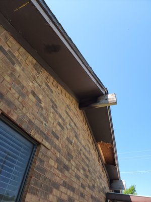Soffit Replacement - Soffits replaced all around full home and painted Soffit Replacement - Soffits replaced all around full home and painted