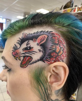 Kola A - Kola specializes in bold American traditional. Bring her your horror ideas. Kola A - Kola specializes in bold American traditional. Bring her your horror ideas.