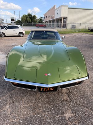 1972 Corvette Stingray Repair and Restoration - This classic came in needing some serious love — watch us bring her back to life! From body work to a fresh paint job, this Stingray is looking better than ever. 1972 Corvette Stingray Repair and Restoration - This classic came in needing some serious love — watch us bring her back to life! From body work to a fresh paint job, this Stingray is looking better than ever.