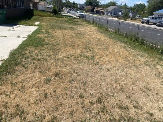 36 yards in Orem - This project was done in Orem at a duplex ￼complex. Broke the concrete up, removed and hauled to dump graded the whole area, prepped and formed at gravel, compact drill, rebar and pour. ￼