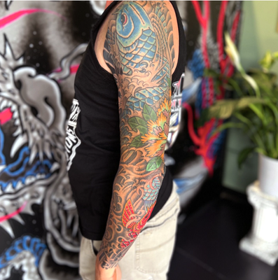 William Cooke - 18 YRS OF TATTOOER EXPERIENCE, A MASTER OF TRADITIONAL JAPANESE. KNOWN FOR CRISP FINE LINES AND ATTENTION TO DETAIL. William Cooke - 18 YRS OF TATTOOER EXPERIENCE, A MASTER OF TRADITIONAL JAPANESE. KNOWN FOR CRISP FINE LINES AND ATTENTION TO DETAIL.