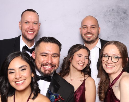 2025 Wedding - Our first wedding of the New Year.  The Photo Booth was a hit all night.