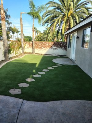 artificial grass install - this client wanted the rock removed and artificial grass installed so we removed the rock and 3 yard of dirt.
we added 3 yards of class 2 base(compacted) before laying down the artificial grass artificial grass install - this client wanted the rock removed and artificial grass installed so we removed the rock and 3 yard of dirt.
we added 3 yards of class 2 base(compacted) before laying down the artificial grass