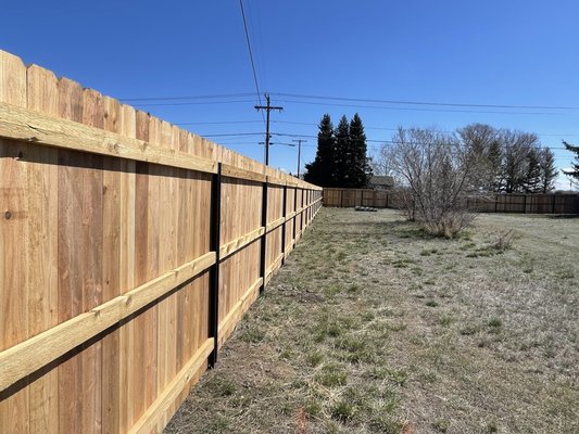 6’ foot Cedar Privacy - Strong. Clean. Built to Last.
Another top-quality fence by Next-Level Fencing — giving you privacy, security, and curb appeal all in one.
Call or Text: 406-208-1493
Serving Helena, MT and surrounding areas.
Let’s take your property to the NEXT LEVEL. 6’ foot Cedar Privacy - Strong. Clean. Built to Last.
Another top-quality fence by Next-Level Fencing — giving you privacy, security, and curb appeal all in one.
Call or Text: 406-208-1493
Serving Helena, MT and surrounding areas.
Let’s take your property to the NEXT LEVEL.