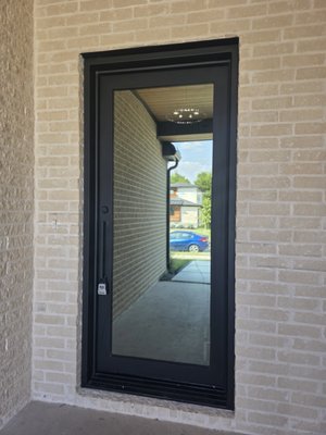 Front Door Tint Installation – 3M Night Vision 15% for Heat, Glare & Privacy Control - This project features a professional installation of 3M Night Vision 15% window film on a residential front door. The homeowner wanted better privacy, reduced glare, and improved comfort without losing natural light — and Night Vision 15% delivered the perfect balance.
3M Night Vision is one of the most trusted films for residential applications because it offers excellent heat rejection, UV protection, and a clear, natural appearance from the inside looking out. It helps keep the home cooler, protects flooring and furniture from sun fading, and adds a clean, modern look to the entryway.
For this installation, the glass was thoroughly cleaned and prepped to ensure a flawless finish. The film was applied with precision, leaving crisp edges and a smooth, bubble‑free surface. The final result provides daytime privacy, improved comfort, and a noticeable reduction in glare — all while maintaining visibility and natural light inside the home.
This project is a great example of how a single window or door can make a big impact on comfort and aesthetics. Whether it’s one door or an entire home, Orchid Tint & Design delivers high‑quality, professional tinting with premium materials and clean workmanship.
If you're looking to reduce heat, add privacy, or upgrade the look of your home, 3M Night Vision is an excellent choice — and we’re proud to offer expert installation for Rockwall and surrounding areas.