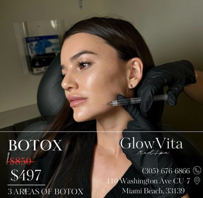 Botox Special $497 - Say goodbye to wrinkles and hello to a smoother, more youthful appearance! We’re thrilled to offer our exclusive Botox special: $487 for 3 areas, up to 60 units. Whether you’re targeting forehead lines, crow’s feet, or frown lines, our experienced medical professionals are here to help you achieve natural-looking results tailored to your unique features. Botox Special $497 - Say goodbye to wrinkles and hello to a smoother, more youthful appearance! We’re thrilled to offer our exclusive Botox special: $487 for 3 areas, up to 60 units. Whether you’re targeting forehead lines, crow’s feet, or frown lines, our experienced medical professionals are here to help you achieve natural-looking results tailored to your unique features.