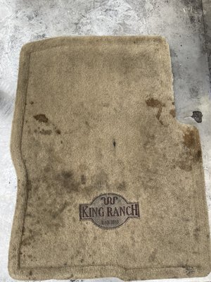 Before and After - This is a great representation of what we are capable of when it come to interior detailing and carpet shampooing. We take pride in our work so you can take pride in your ride!